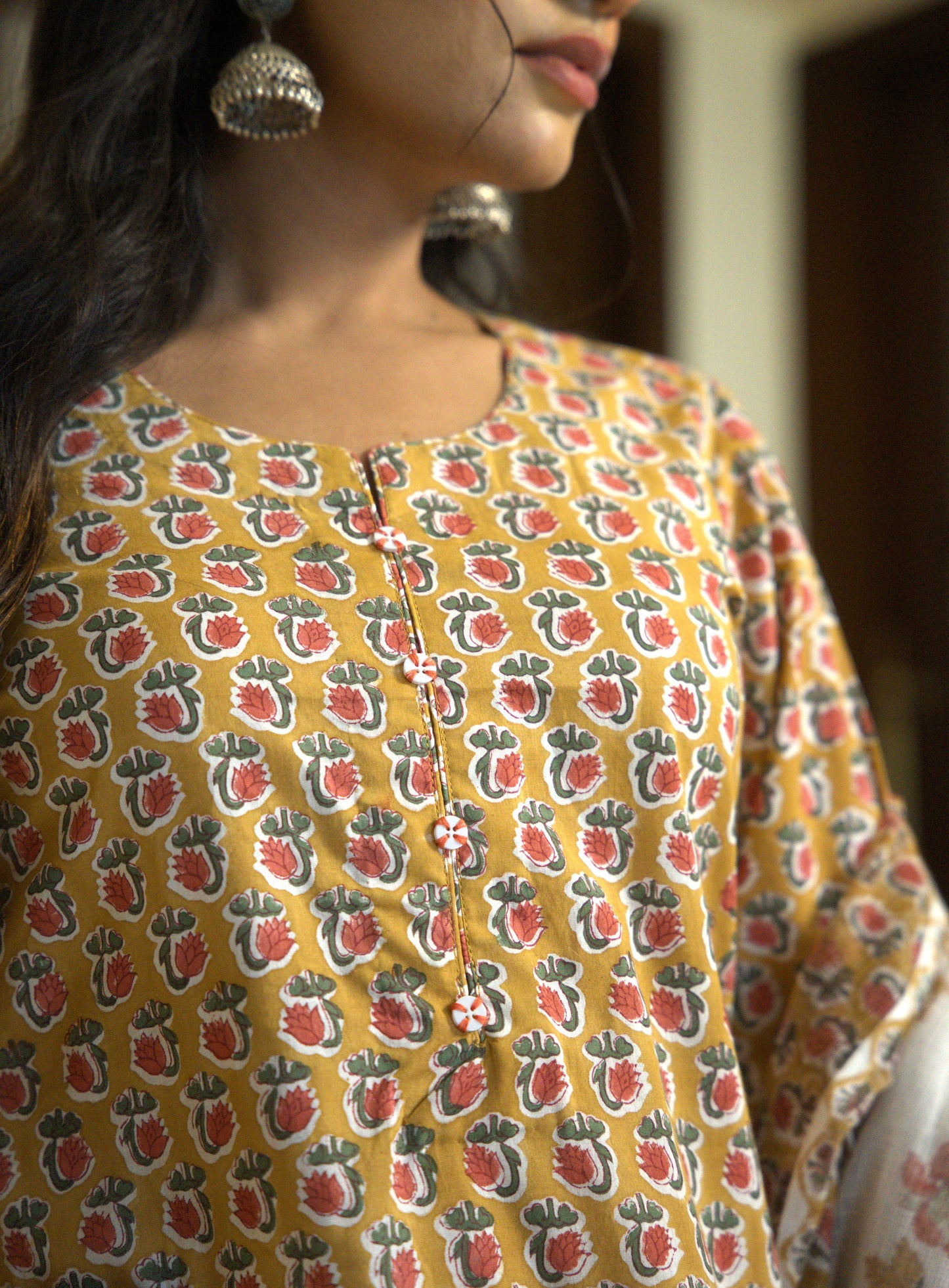 Mrinmayi Block Print Kurta Set