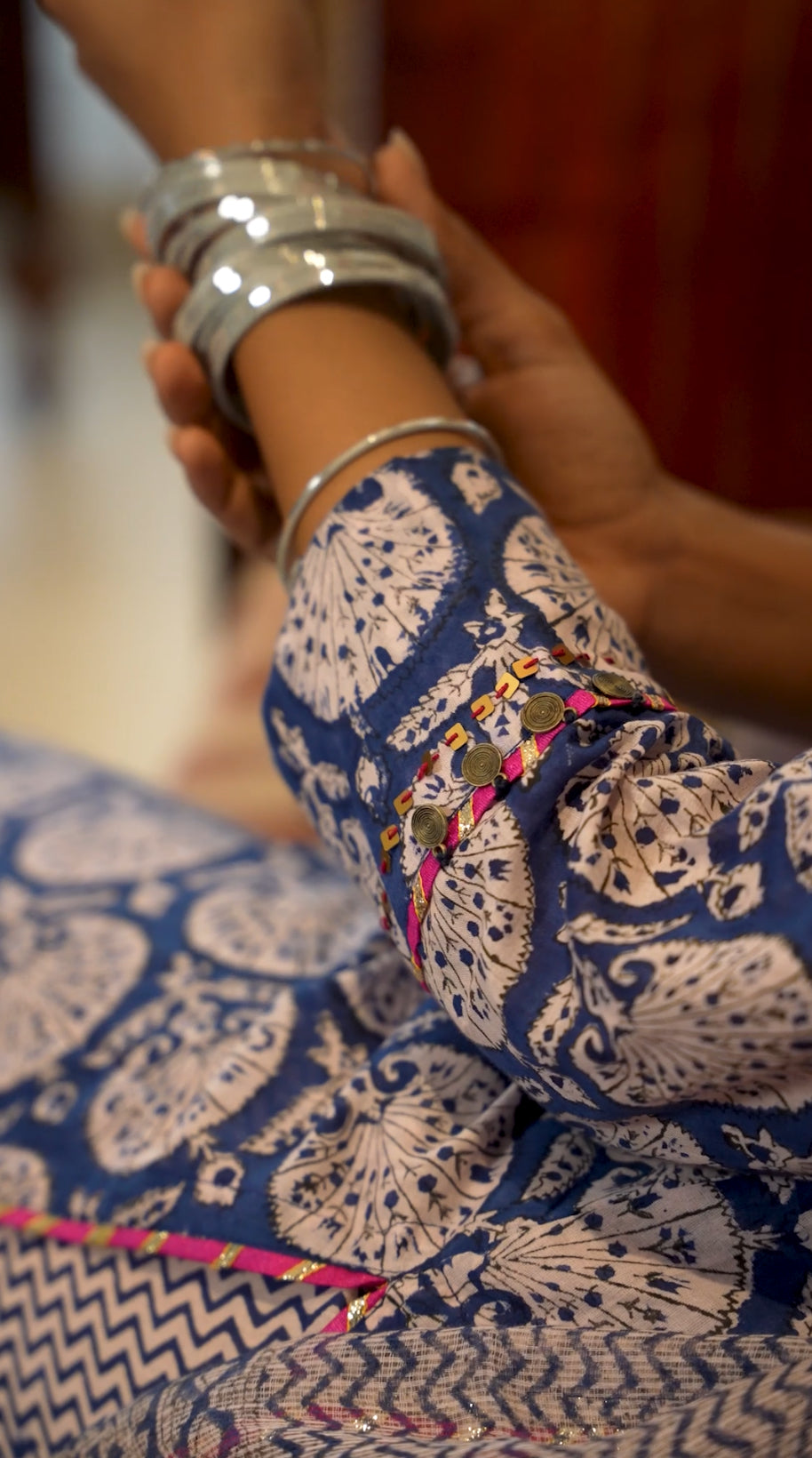 Nooraya Block Print Kurta Set