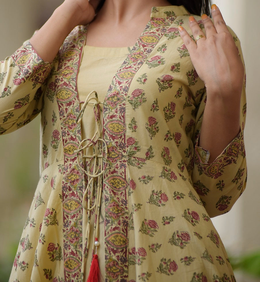 Mastani Jacket Kurta Set