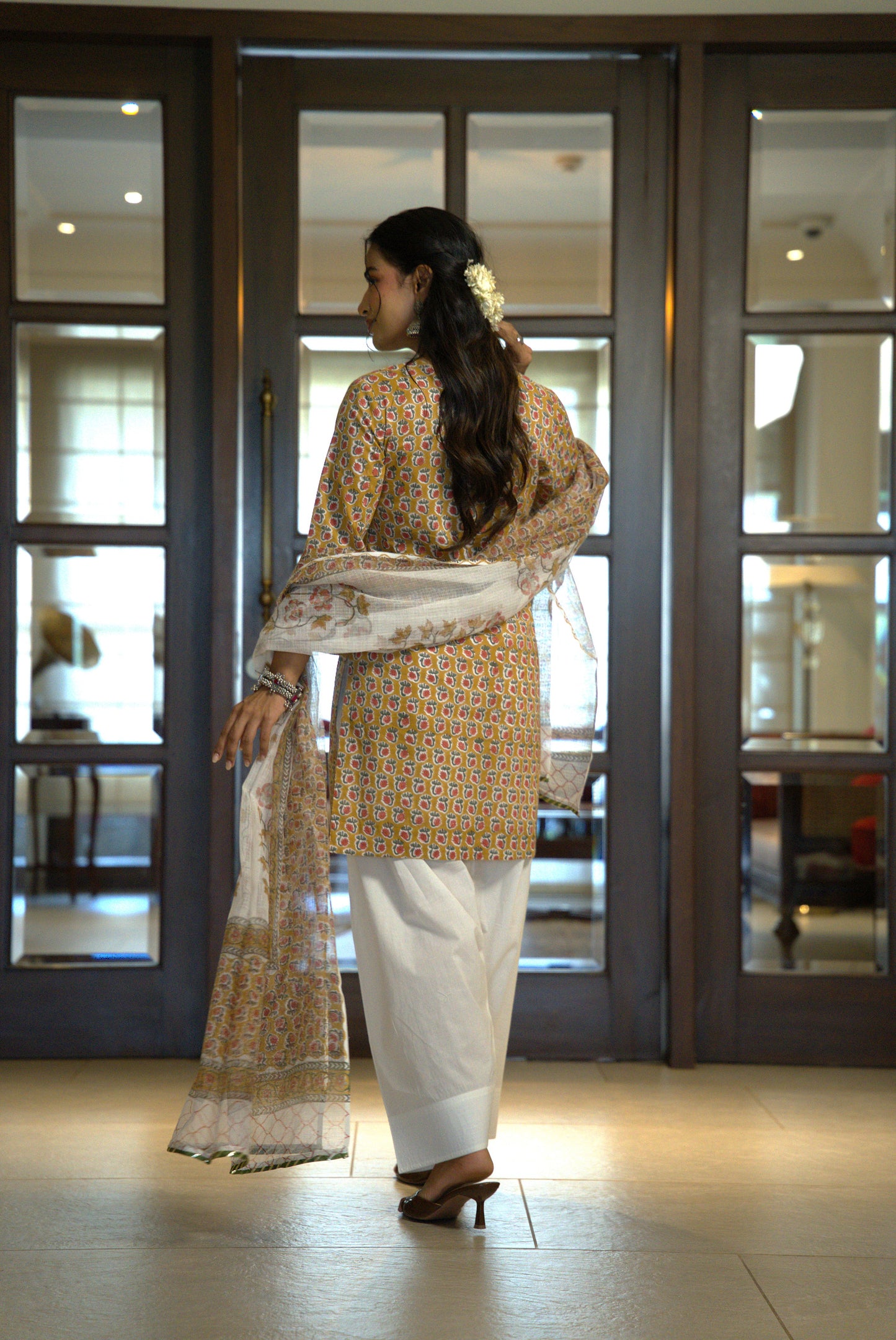 Mrinmayi Block Print Kurta Set