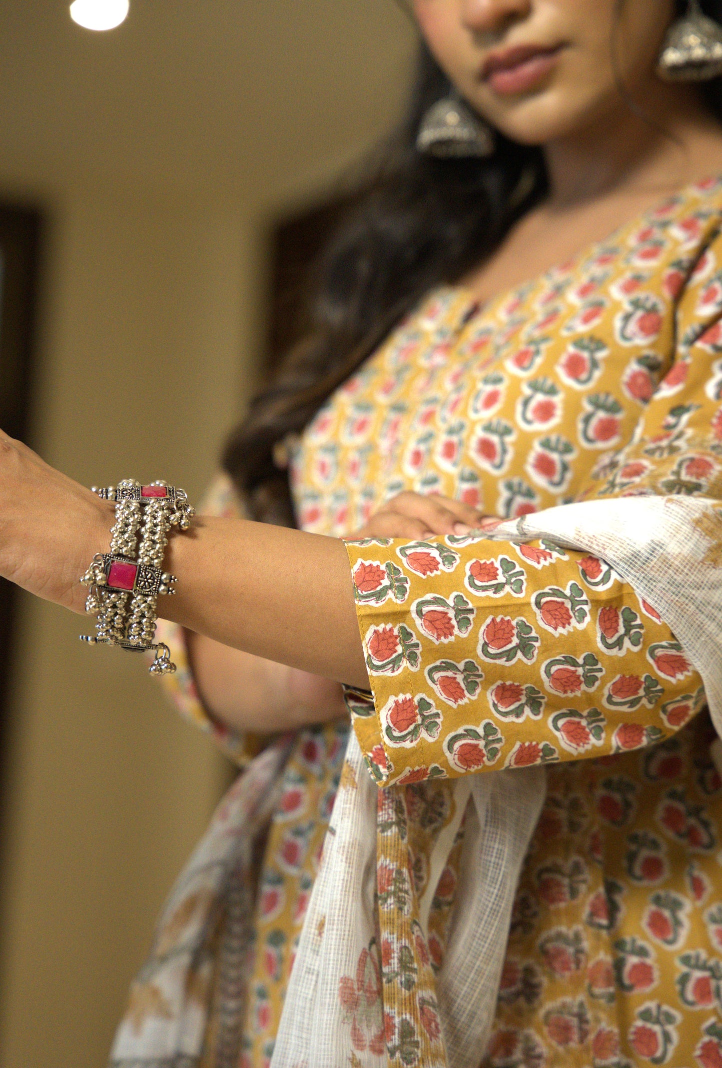 Mrinmayi Block Print Kurta Set