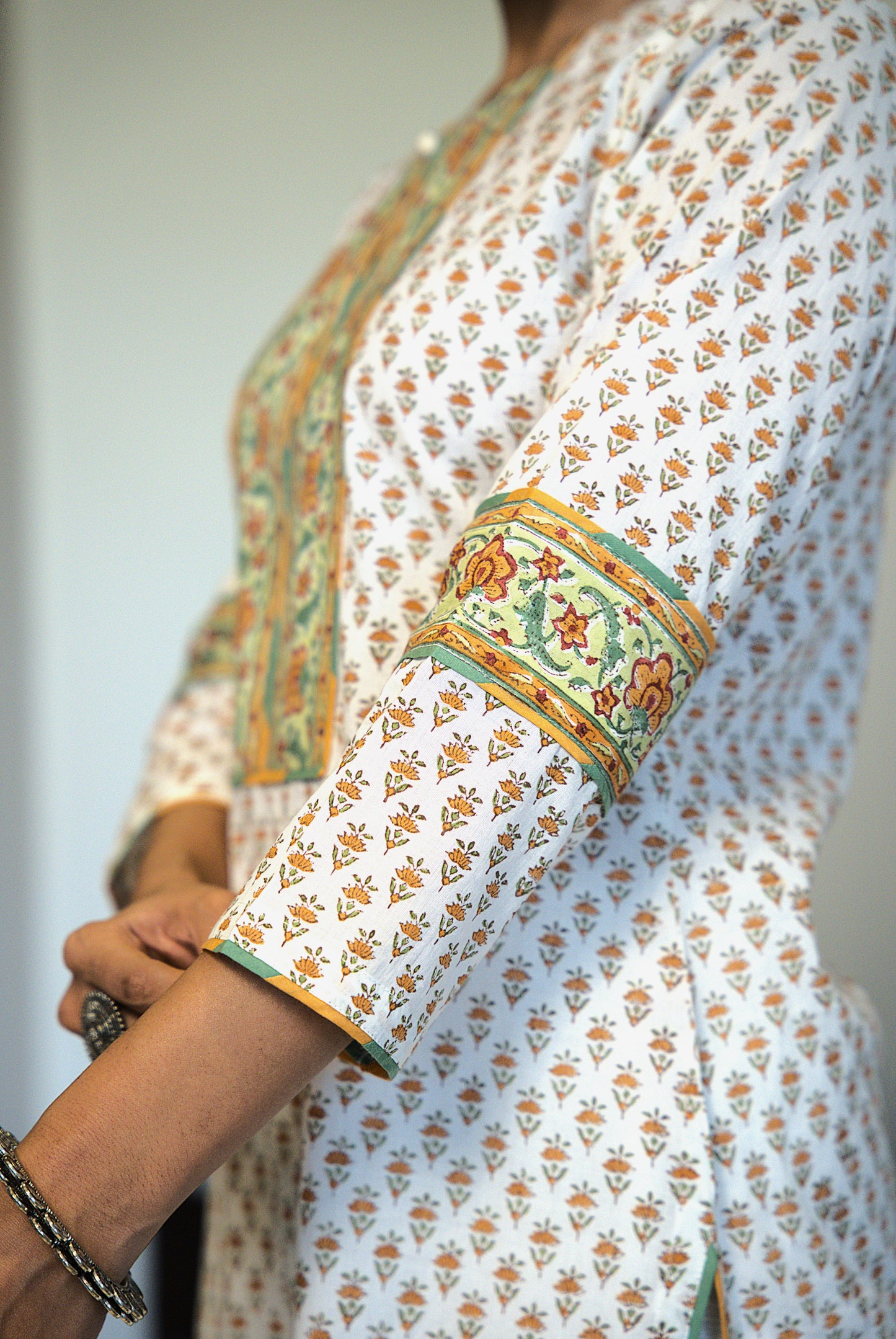 Gulrukh Block Print Kurta Set