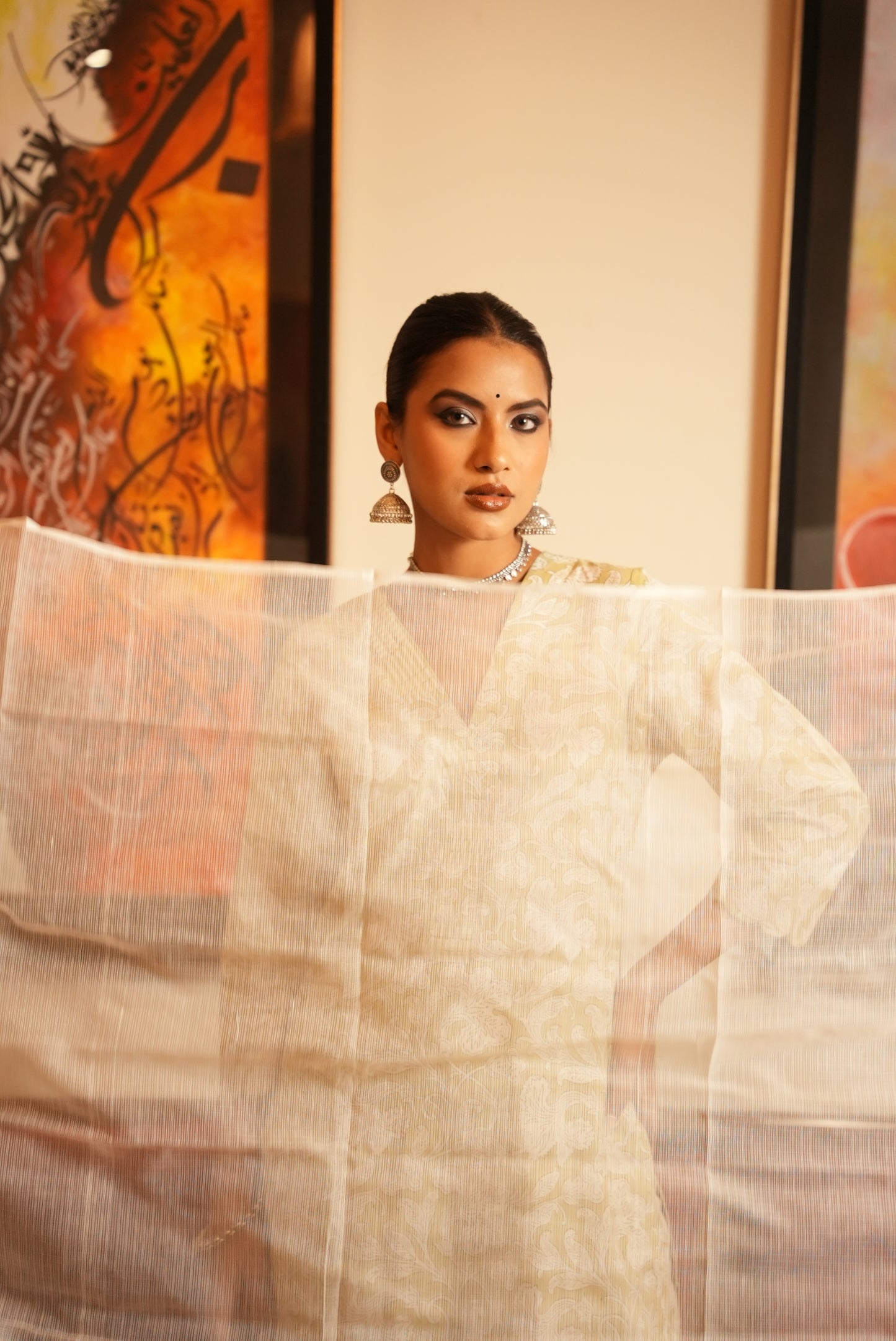 Anaya hand block printed kurta and pant set