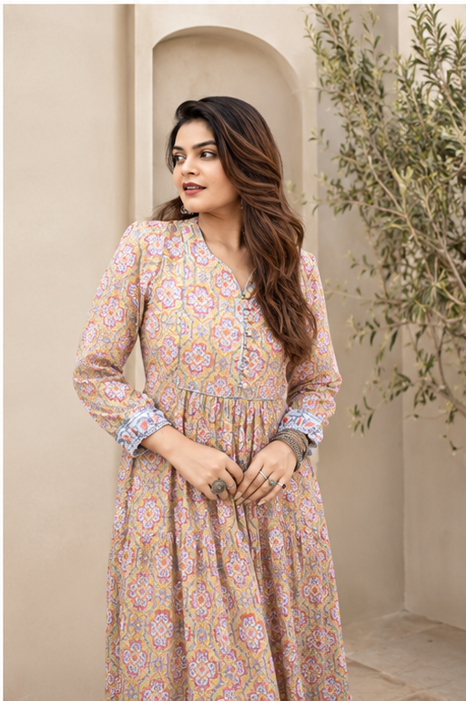 Anahat Tiered Dress