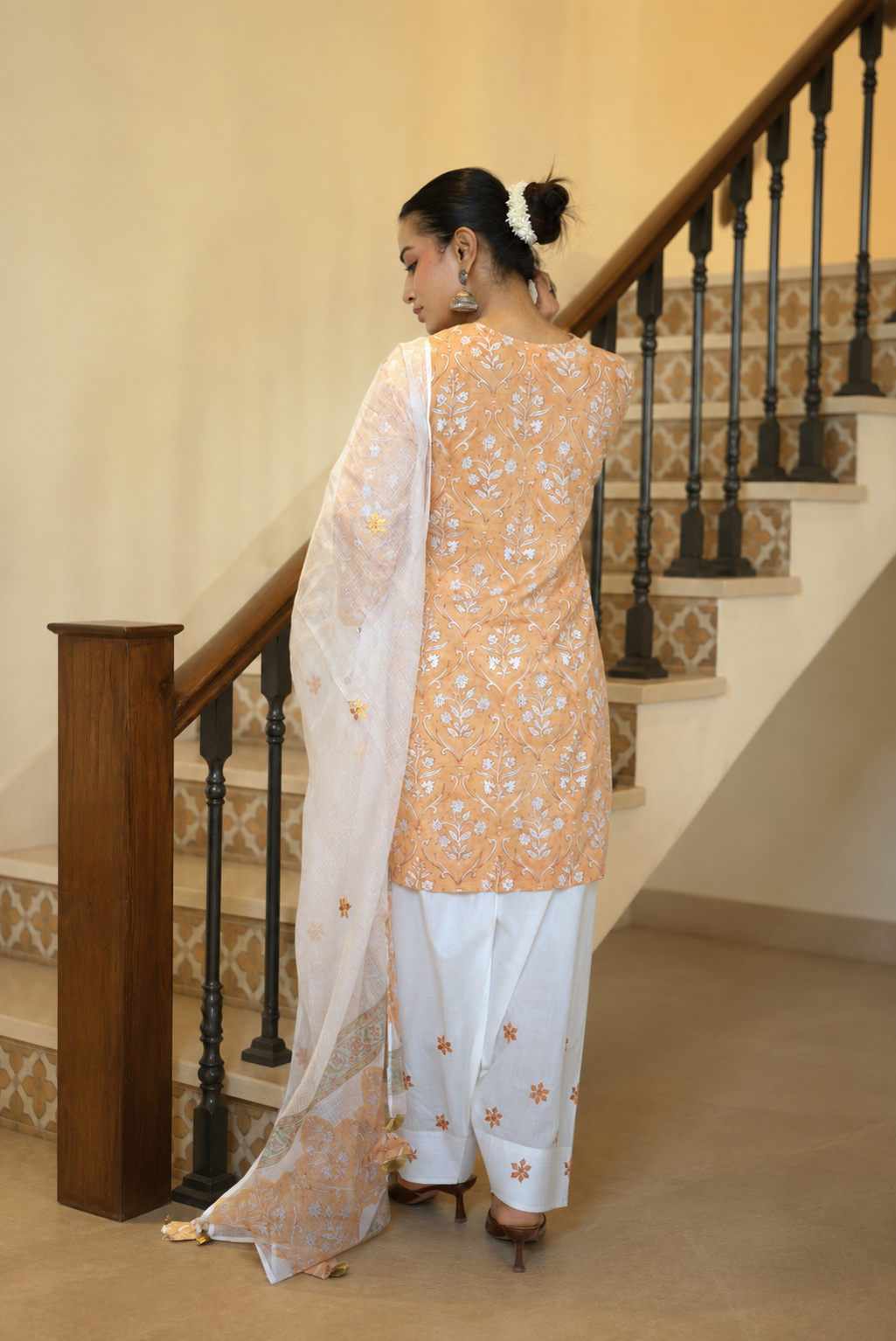 Gulrukh Block Print Kurta Set